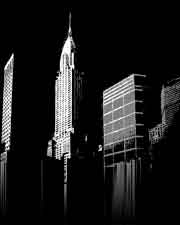 Gotham skyline logo